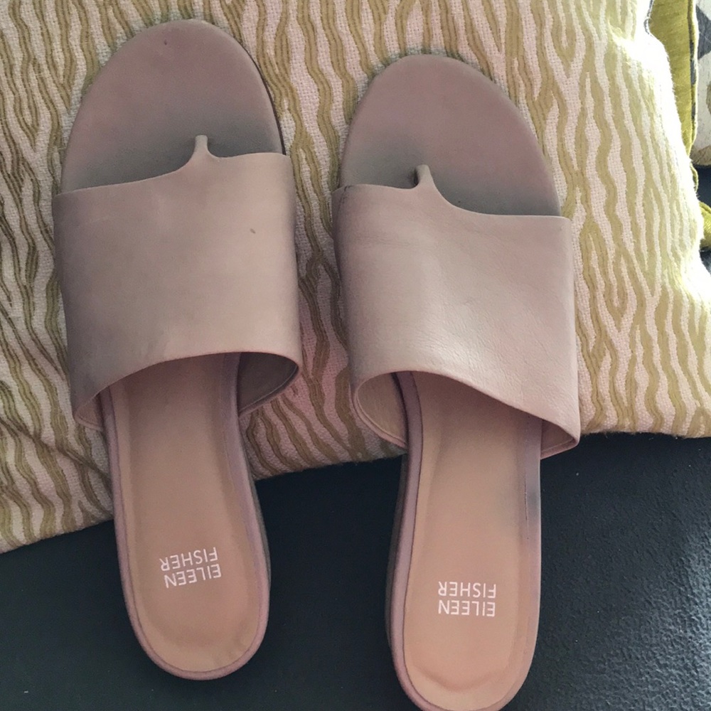 Eileen Fisher sandals size 9 1/2 worn once.